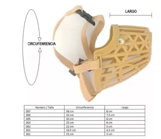 Bozal Plástico Semiduro