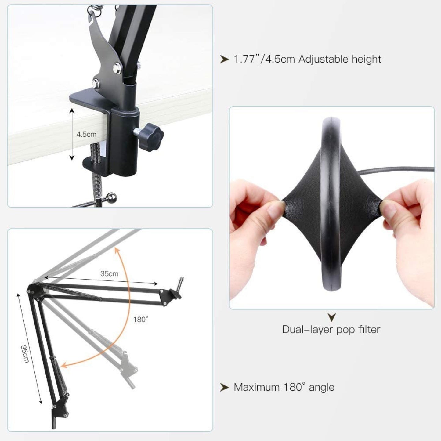 Micrófono Condensador Bm-800 Usb