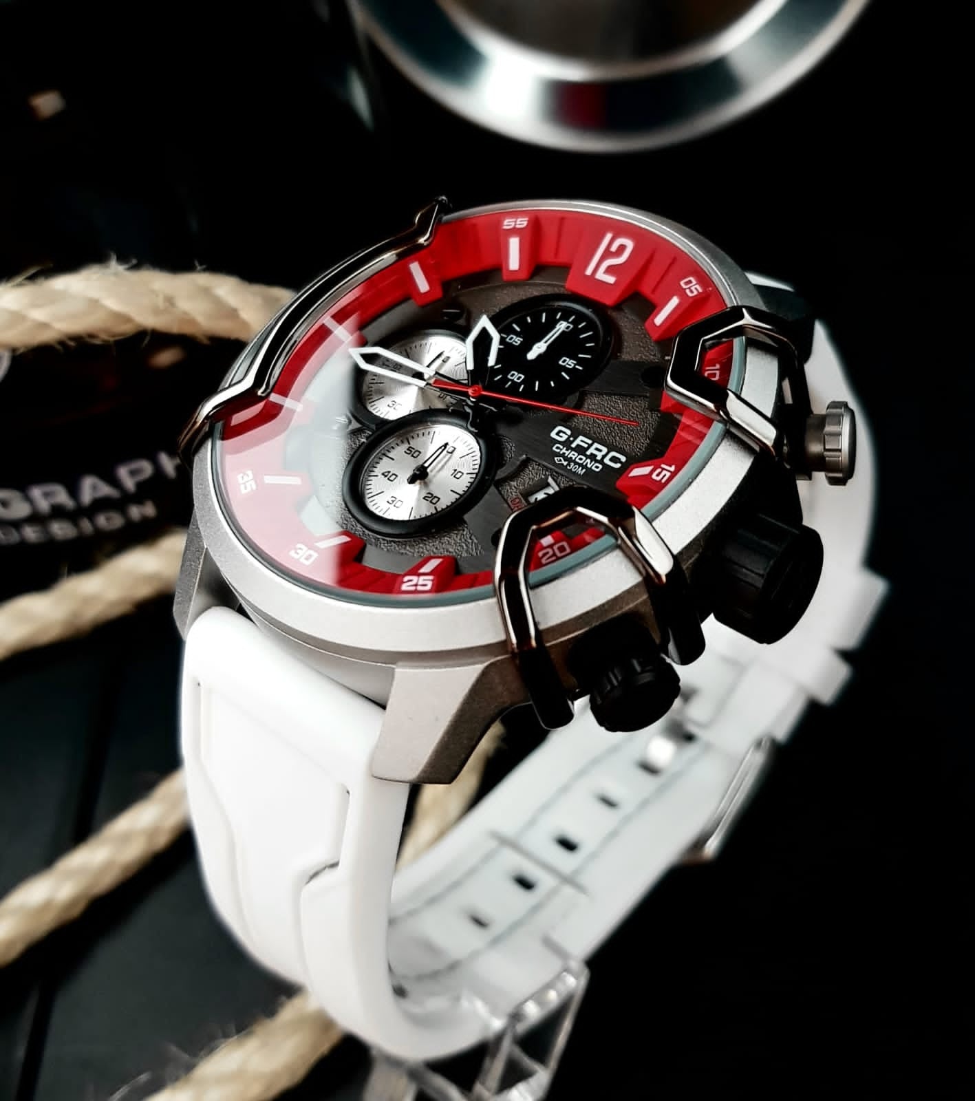 RELOJ G FORCE H GOMA TIPO DIESEL