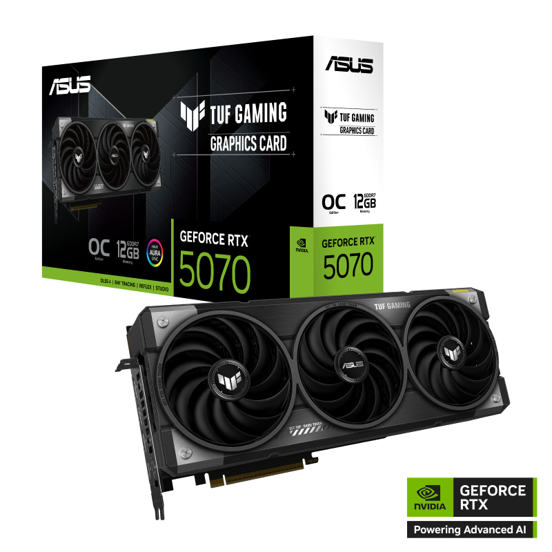 ASUS TUF Gaming GeForce RTX™ 5070 OC Edition 12 GB