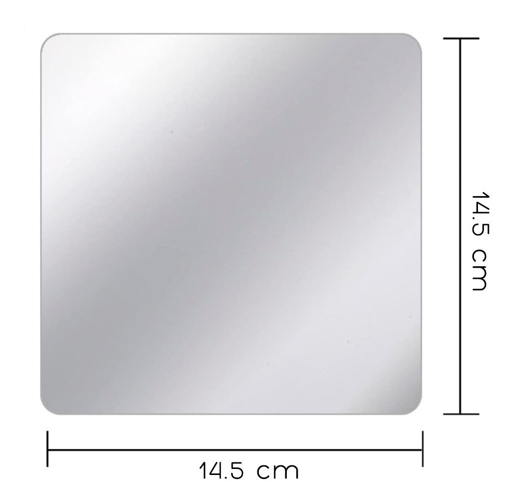 ESPEJOS CUADRADOS X 10 UNIDADES