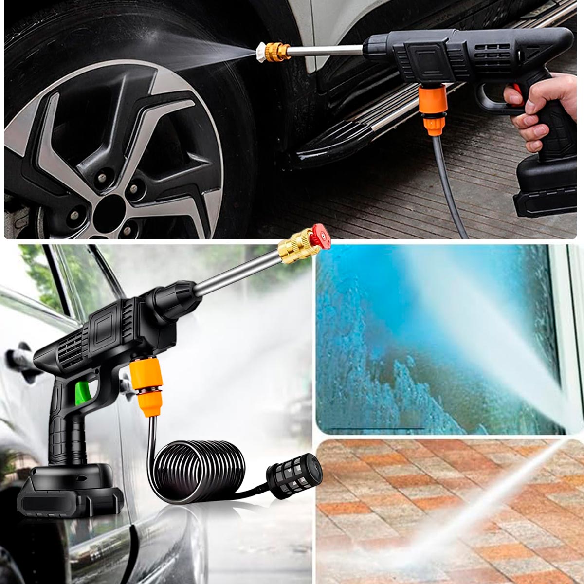 Hidrolavadora 48w 2 Baterias