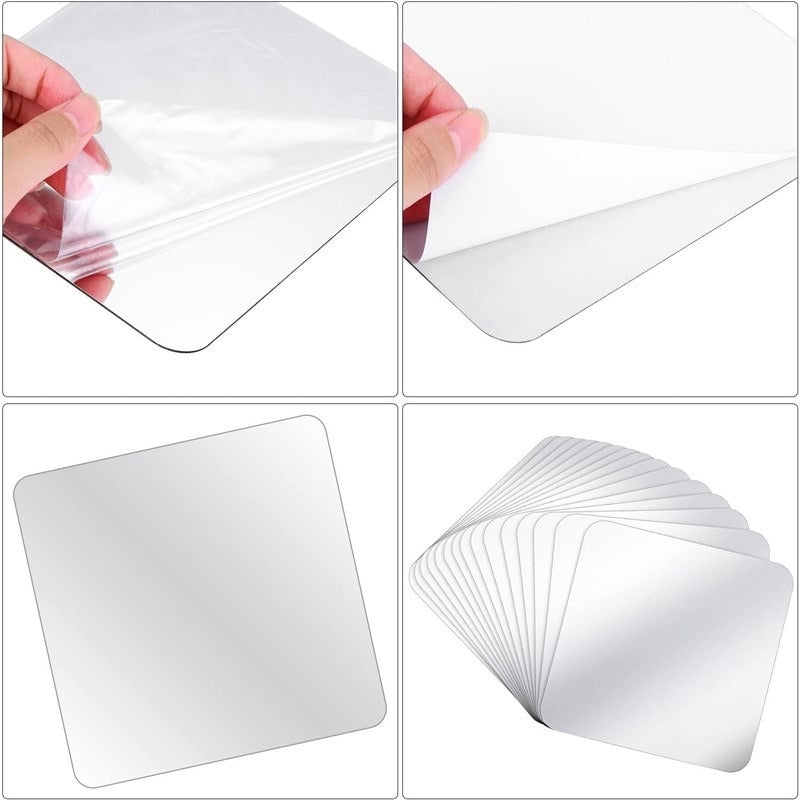 ESPEJOS CUADRADOS X 10 UNIDADES