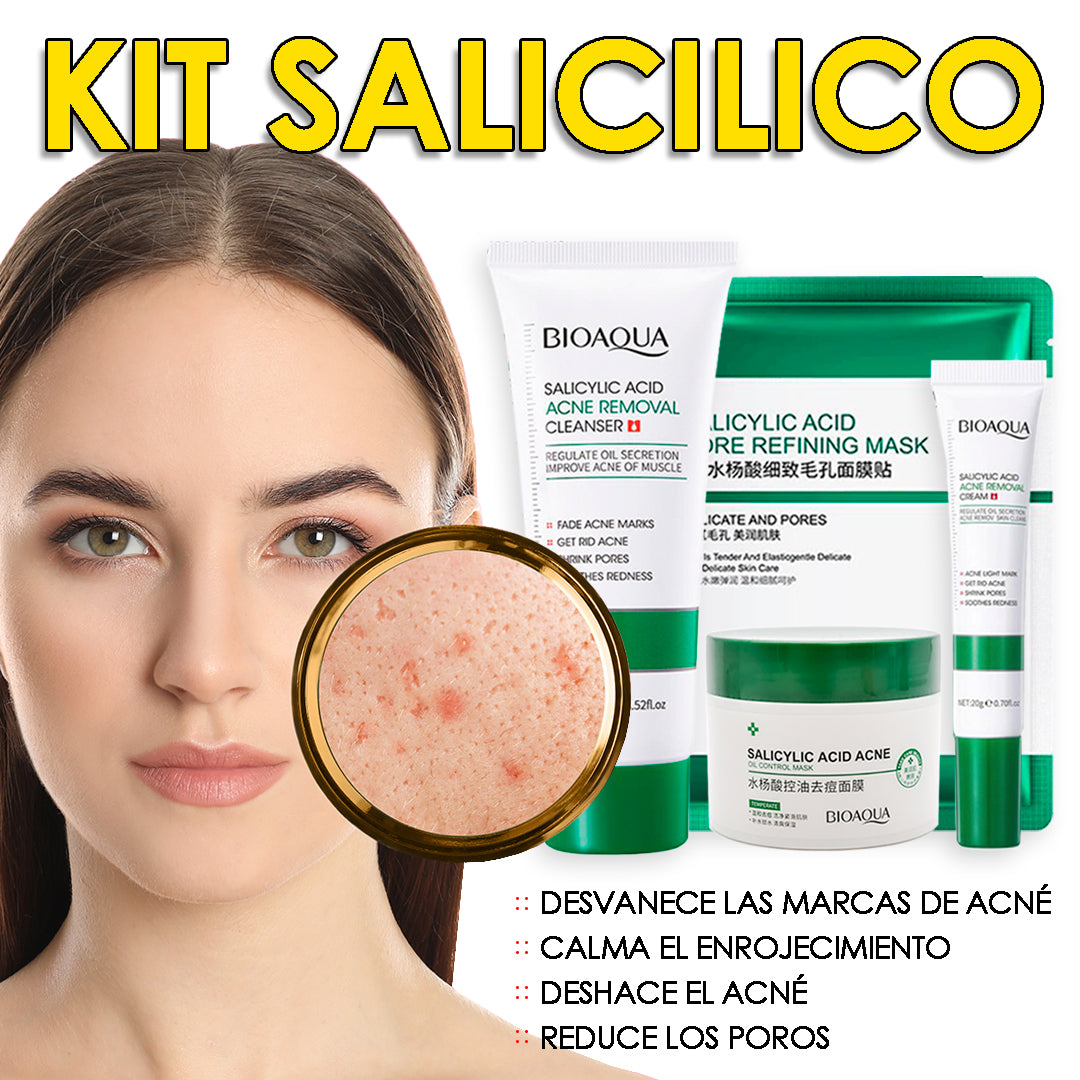 COMBO ACIDO SALICILICO X4 165g