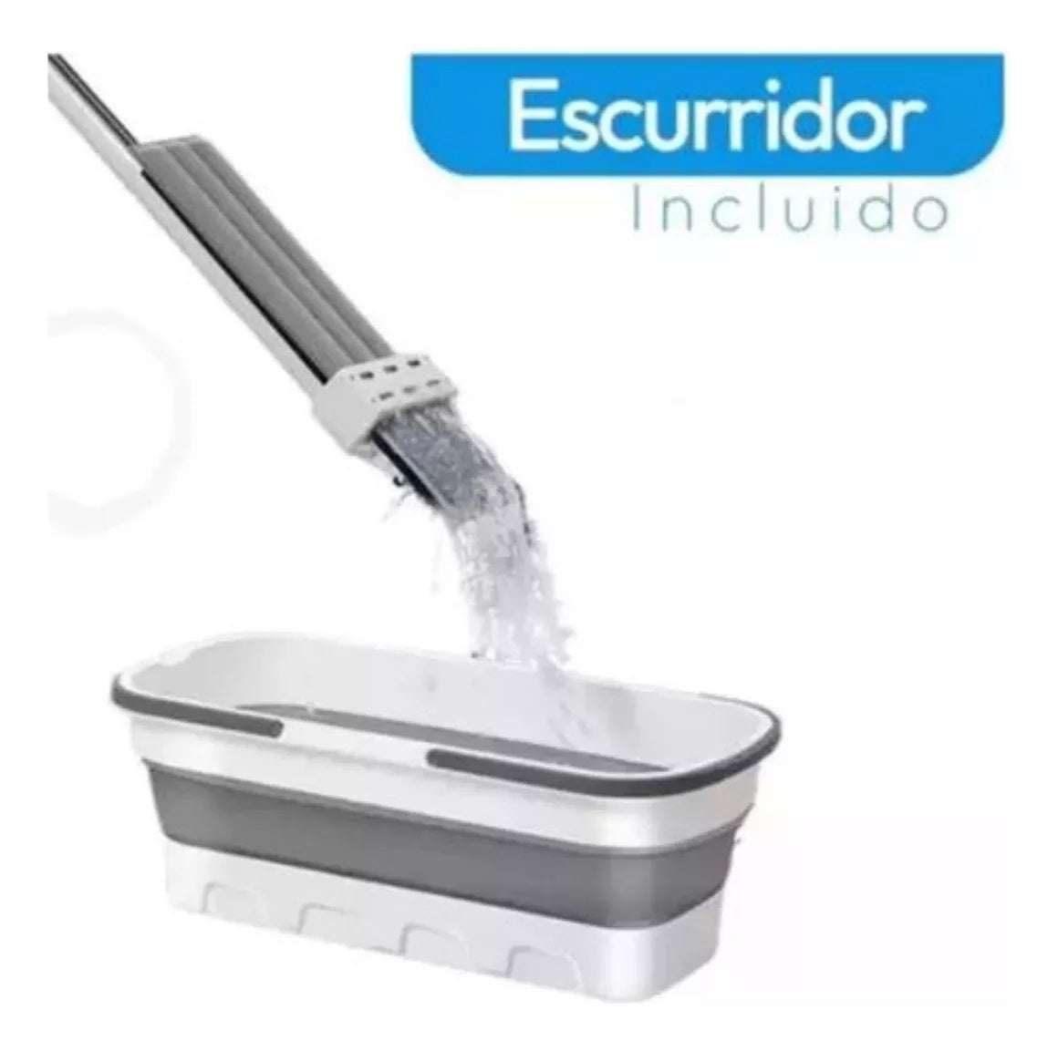 COMBO Balde PLEGABLE Trapero Mopa