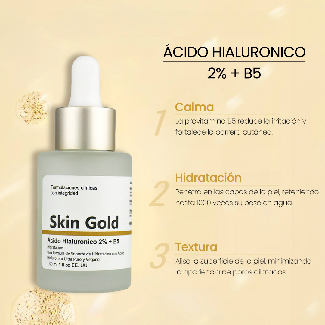 SKIN GOLD ACIDO HIALURONICO 2% 30ML