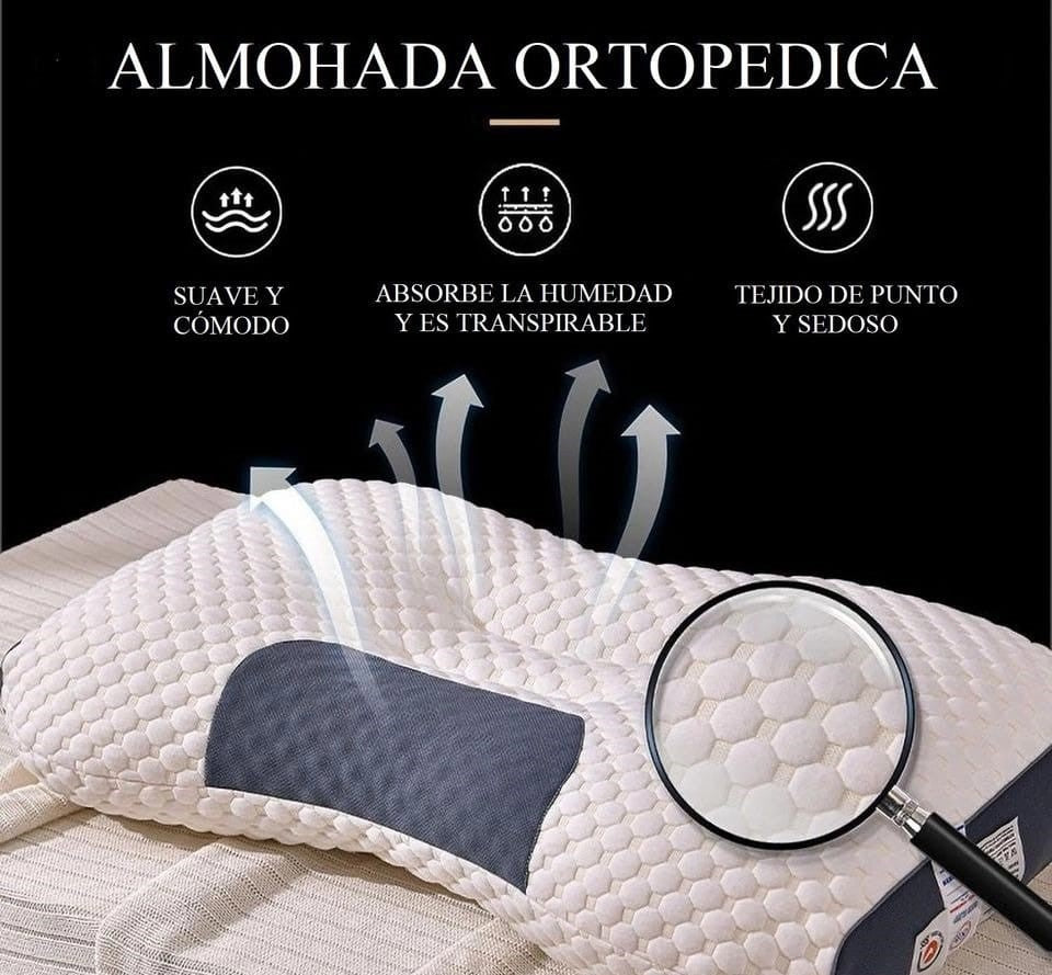 Almohada Ergonómica para el Cuello