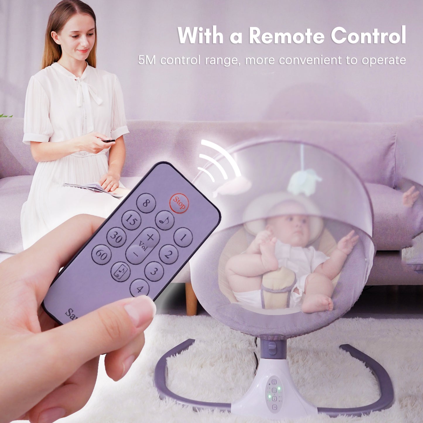 SILLA MECEDORA MOVIMIENTO LATERAL