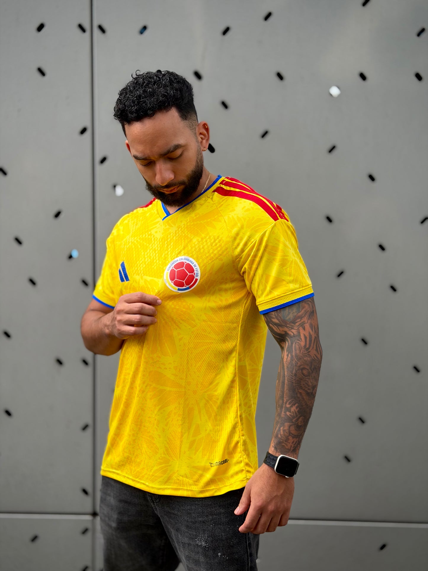 Camiseta Selección Colombia Hombre/Mujer 2026 versión jugador 1.1 premium