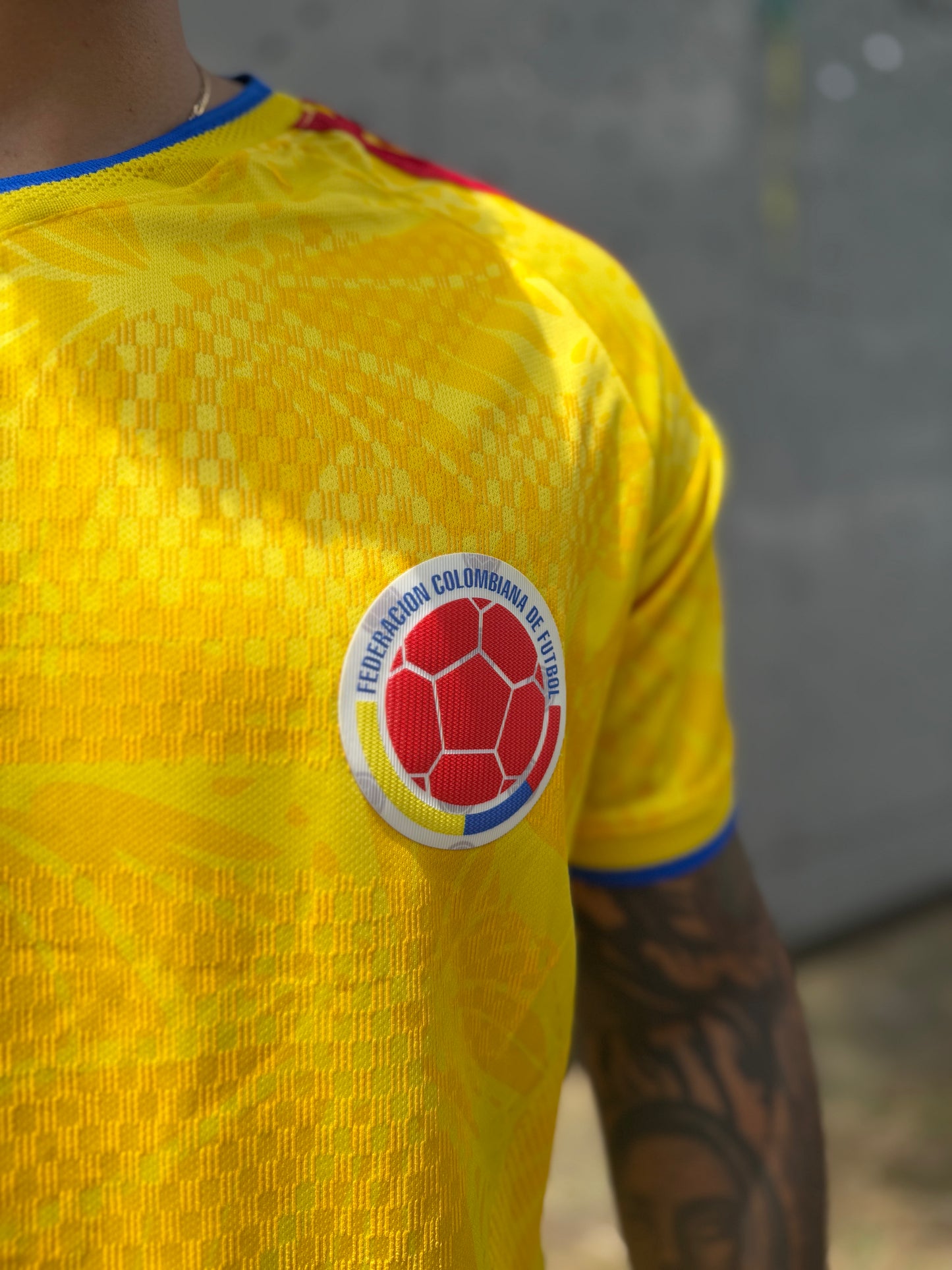 Camiseta Selección Colombia Hombre/Mujer 2026 versión jugador 1.1 premium