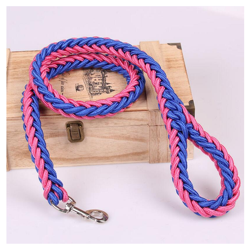 Collar y Correa Grande Tejida Talla M