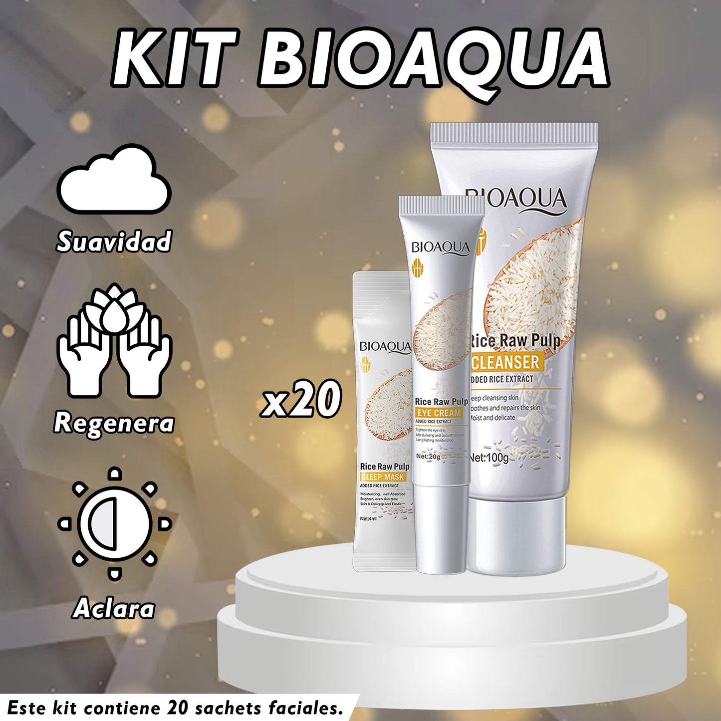 COMBO REPARADOR ARROZ