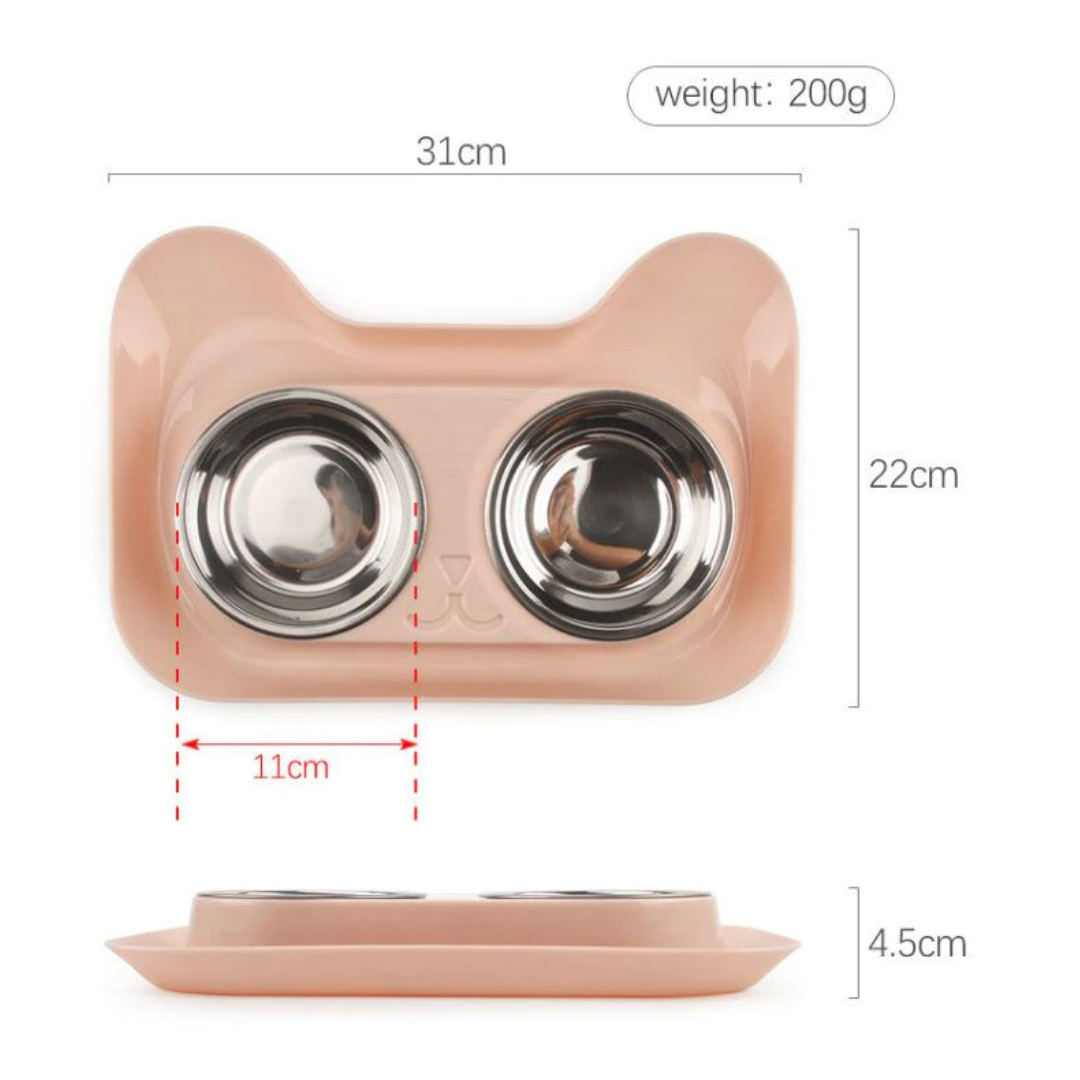 Comedero Doble Anti Hormigas