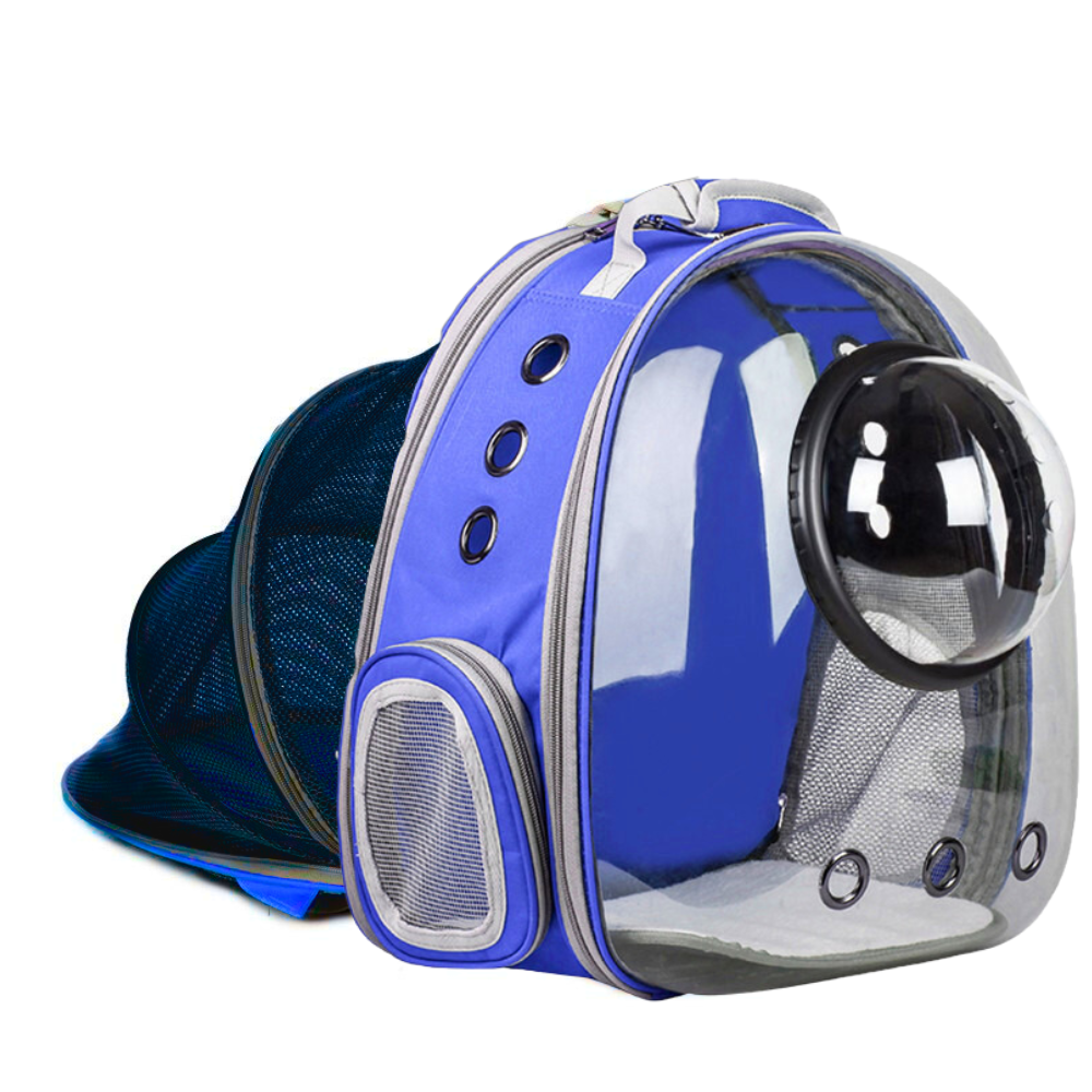 Morral Transparente Lona Con Extencion