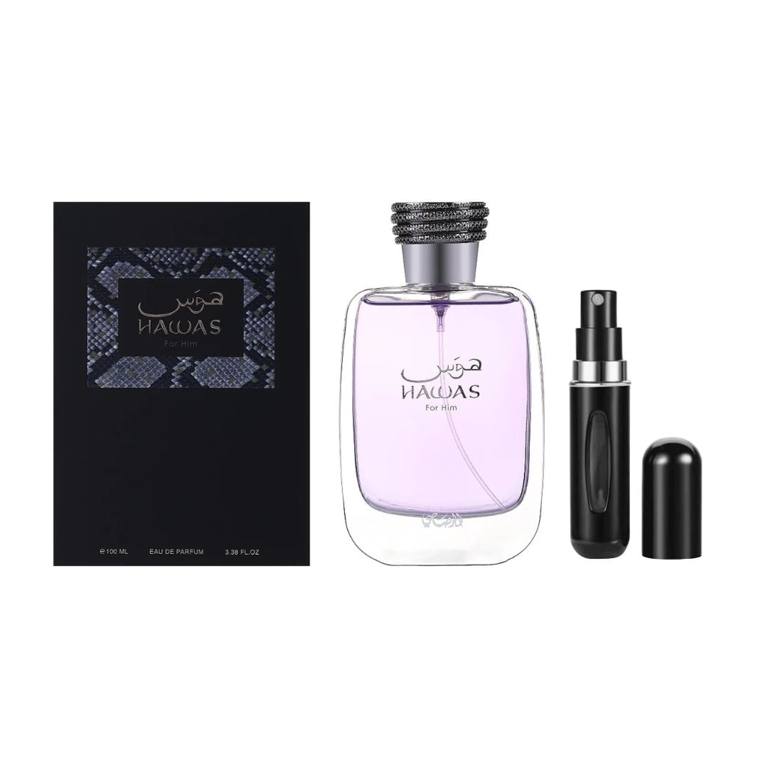 PERFUME RASASI HAWAS 100 ML + PERFUMERO