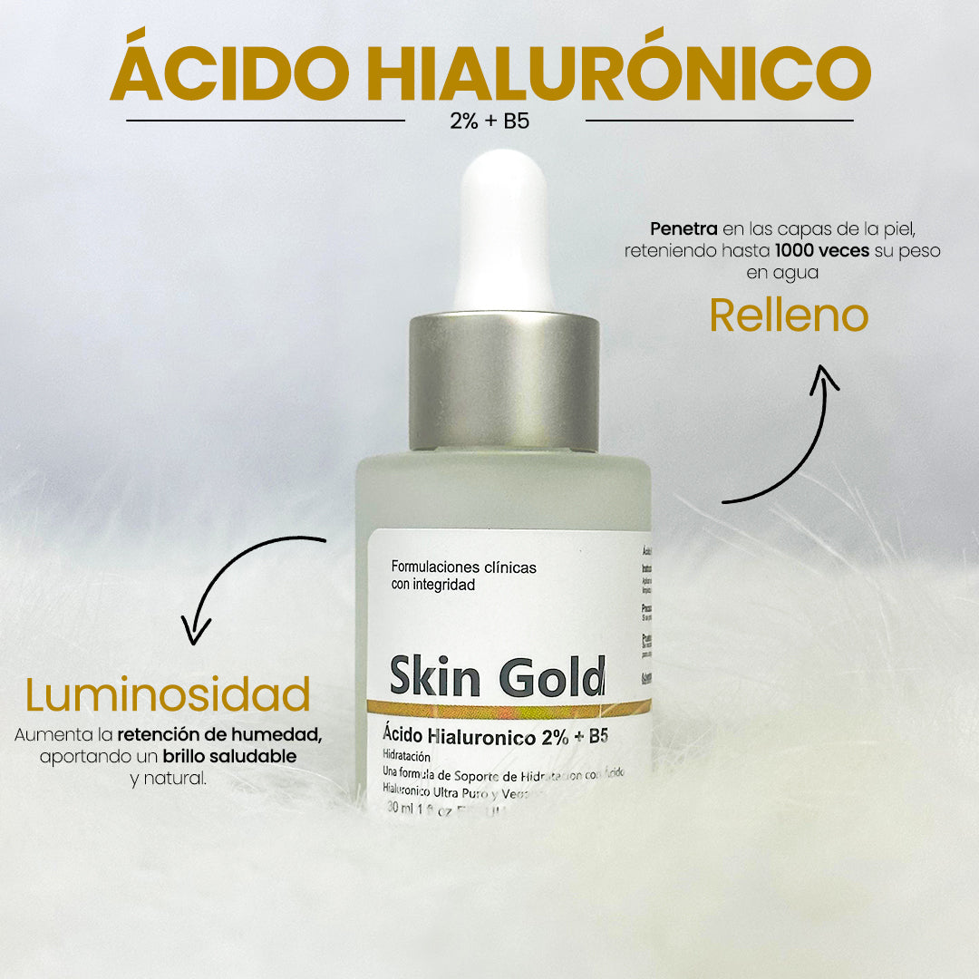 SKIN GOLD ACIDO HIALURONICO 2% 30ML