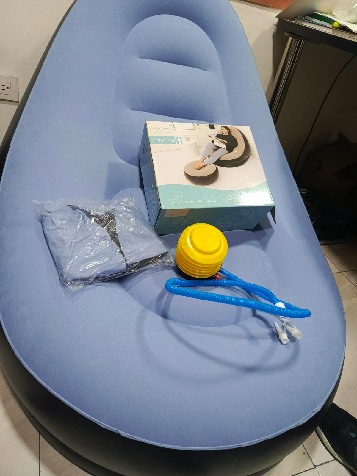 Sofá Reclinable Plegable Inflable Modern