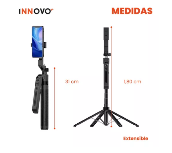 Palo Selfie Trípode Inteligente Sensor